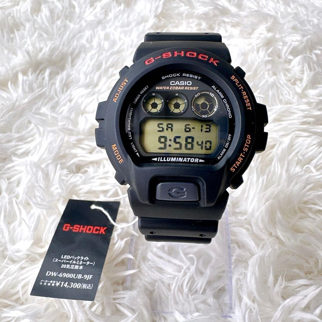New CASIO G-SHOCK DW-6900UB-9JF body with tag