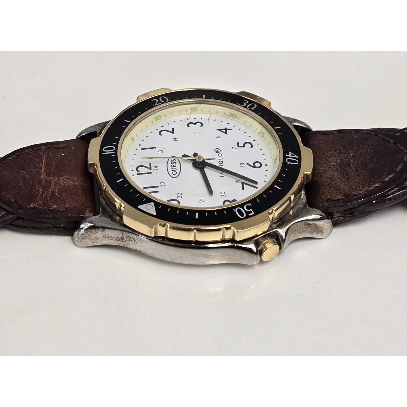 Guess Indiglo Watch Philippines Movt Water Resistant Vintage 90’s