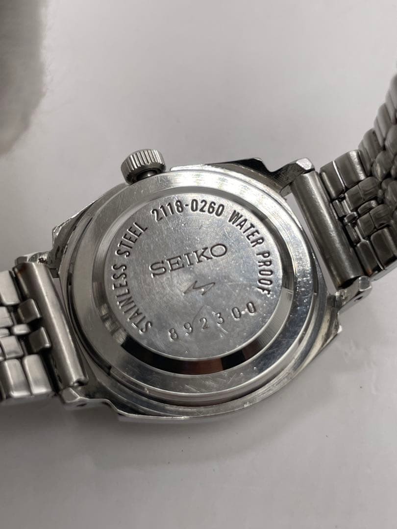 SEIKO Chorus 2118-0260 Manual Wind Silver Women’s Watch