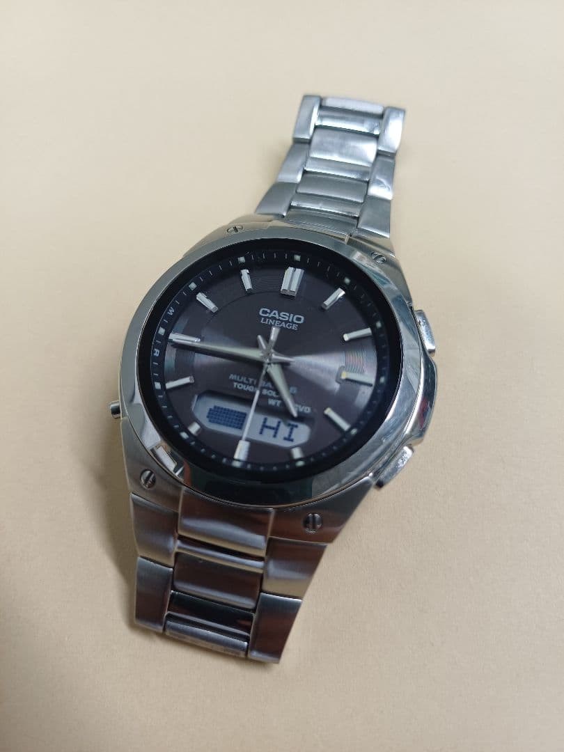 [Rare Model] CASIO LINEAGE Radio-Controlled Solar Watch