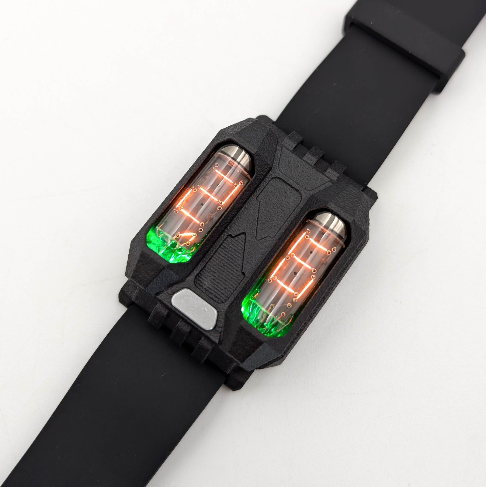Nixie Tube Wrist Watch – Futuristic Numitron Model 2