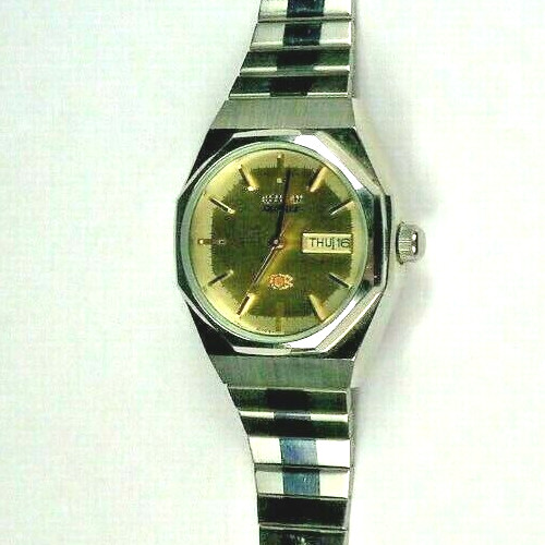 Citizen Ladies Watch 2000-943309 SMG Quartz Silvertone Day & Date, Stainless