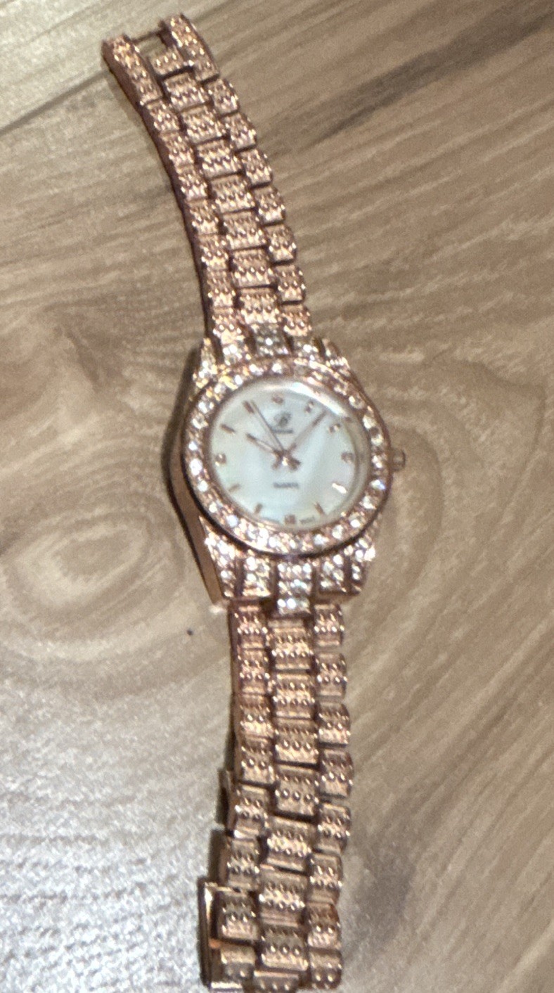 Women’s Bürgi Watch, Rose Gold