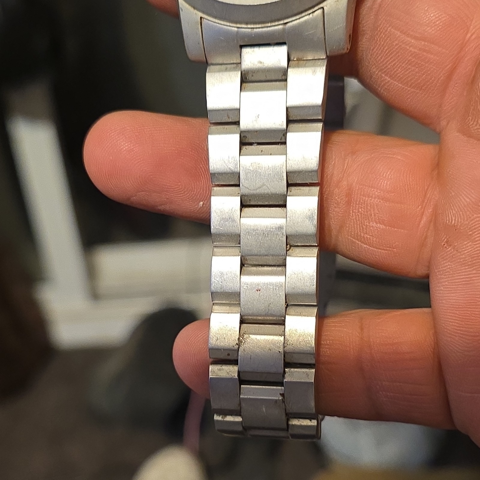 Michael Kors Men’s Quartz Watch Black Dial Silver SS Bracelet 100m Date