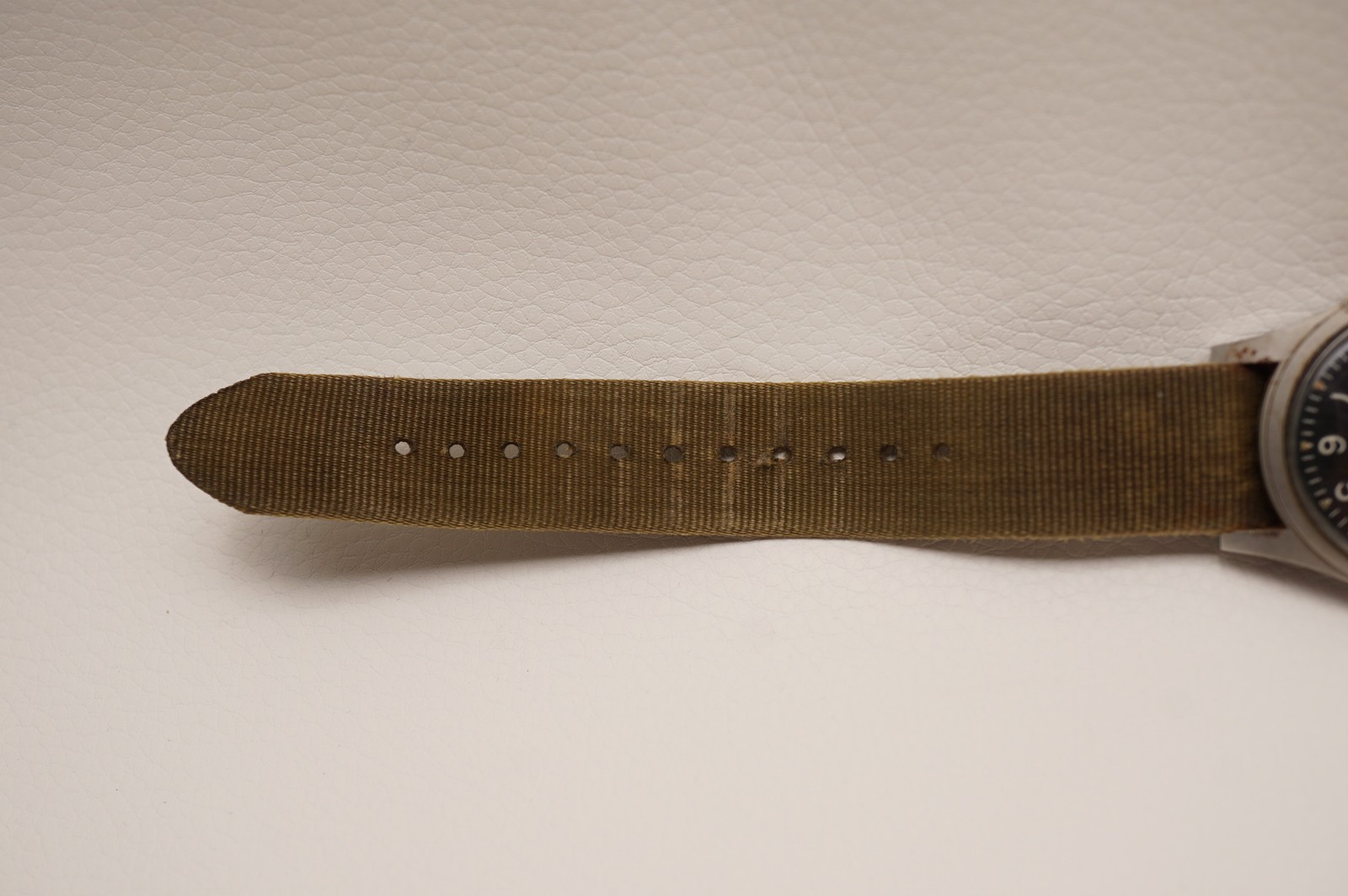 Vintage Hamilton Khaki L.L.Bean 9219 33mm Manual-Wind Field Watch Original NATO