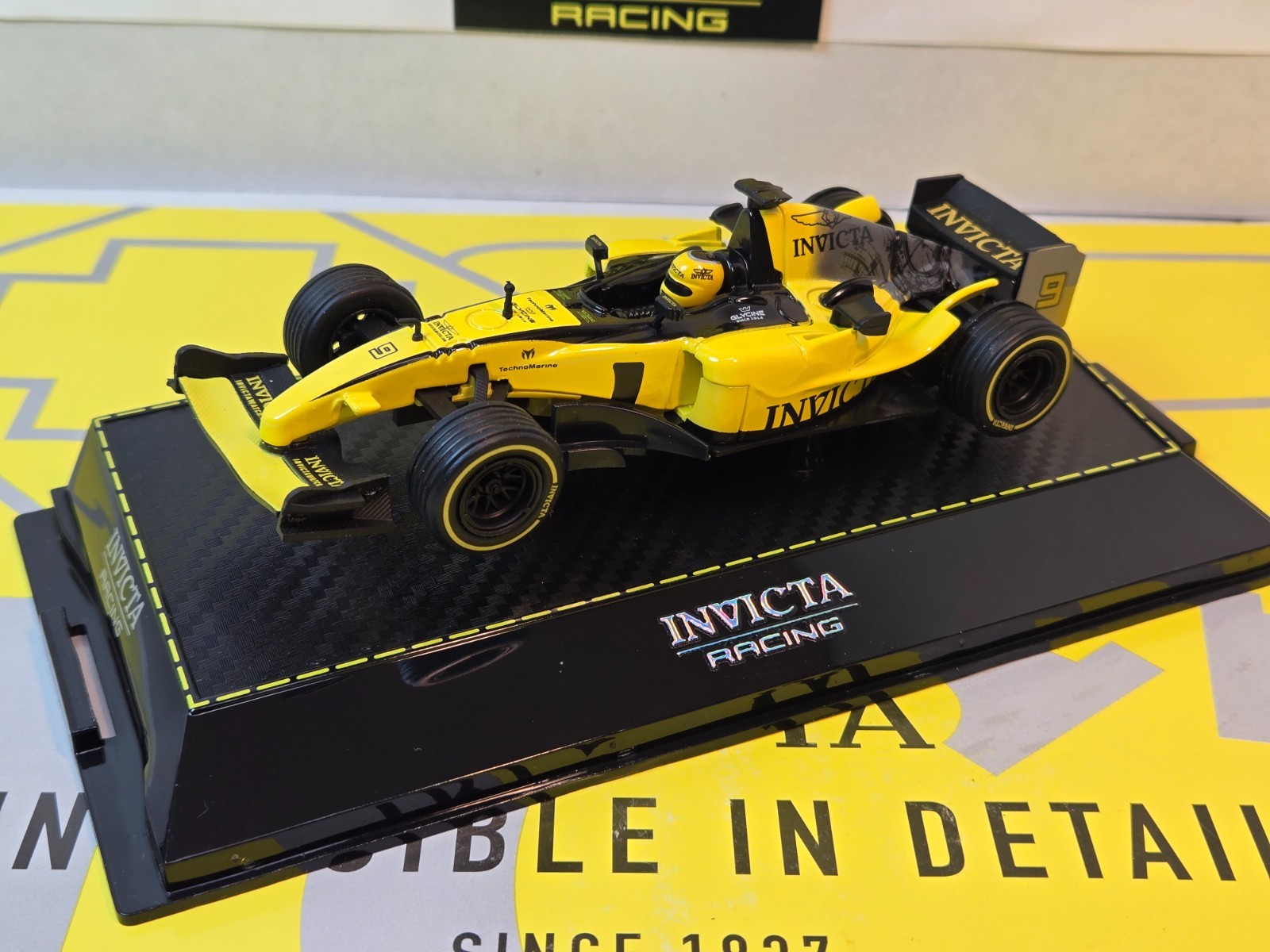 Invicta Special Edition Replica Racing Car w/ Invicta 57mm Watch (47388) Bundle