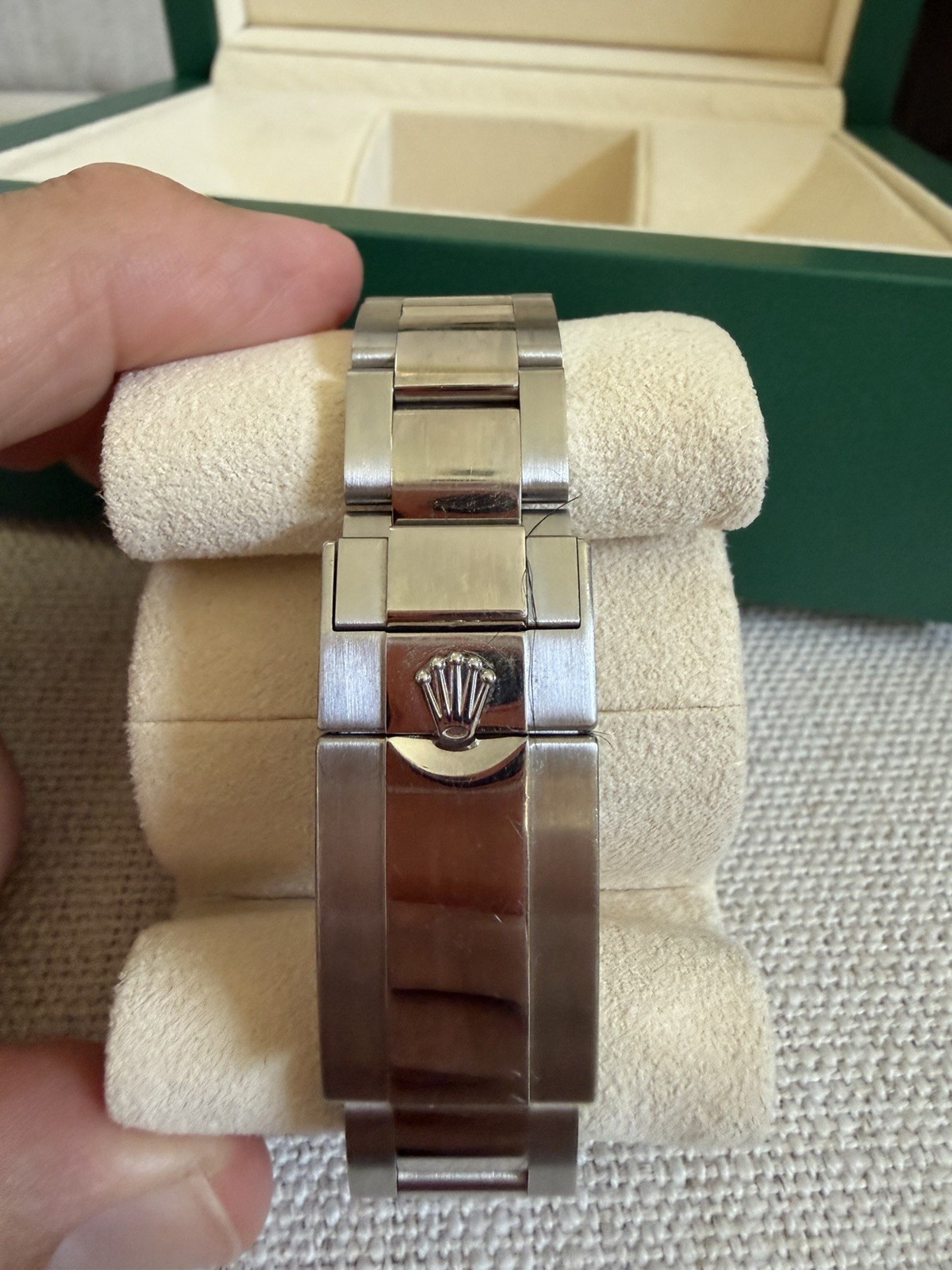 2017 Rolex GMT-Master II 116710LN Silver Oyster Bracelet with Black Bezel