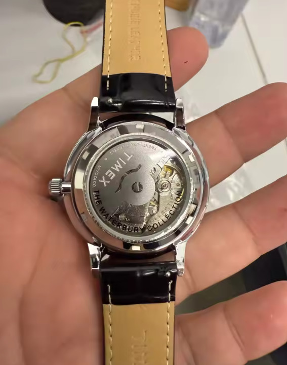 TIMEX Watch Men Automatic Mechanical Fashion Sports Waterproof Leather Strap