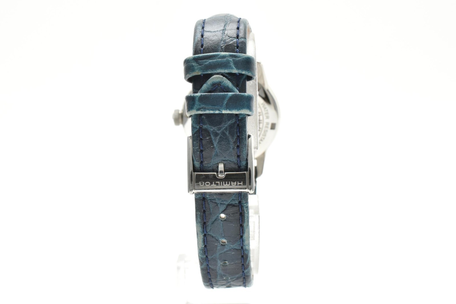 [N MINT /Paper] Hamilton Railroad H403110 Shell Dial 12P Diamond Qz Ladies Watch