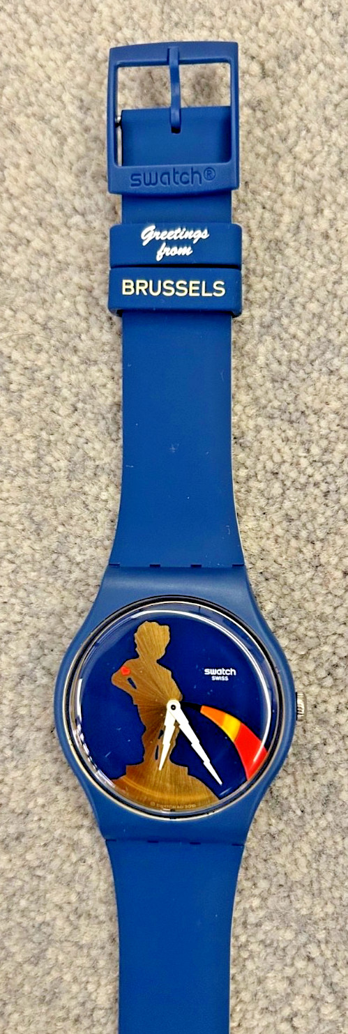 Swatch Destination Special – Ketje From Brussels – SUOZ712 – 2016 – New Gent