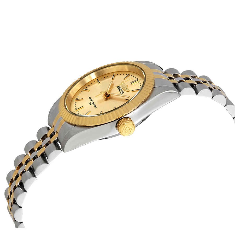 Invicta Specialty Gold Dial Two-tone Ladies Watch 29405