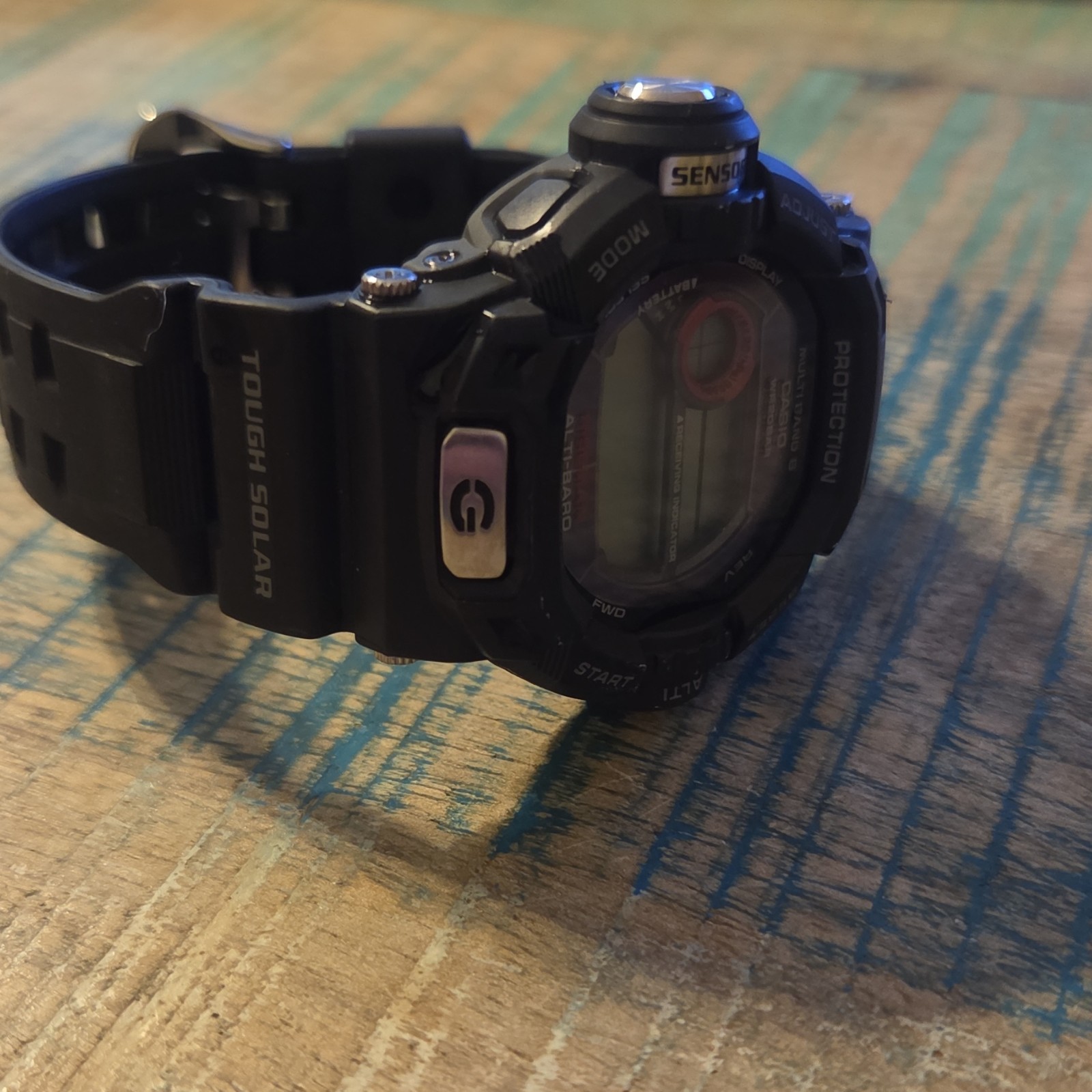 Casio G-Shock RISEMAN Tough Solar Multi Band 6 Altimeter Barometer 200m