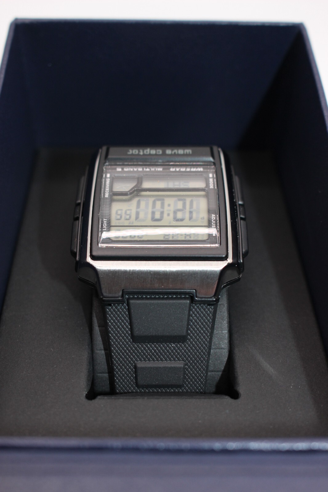 CASIO WAVE CEPTOR WV-59R-1AJF Men’s Watch New in Box Mineral glass World Time