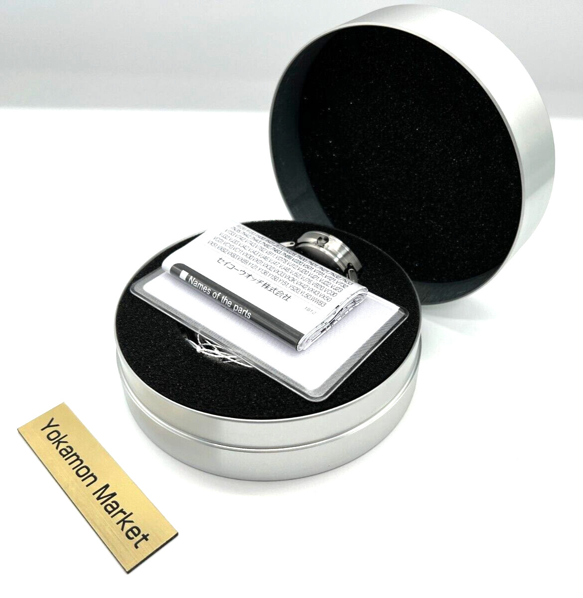 Issey Miyake To NY0N001 Tio Yoshioka Tokujin Designed IM-SILAN001 Wrist Watch