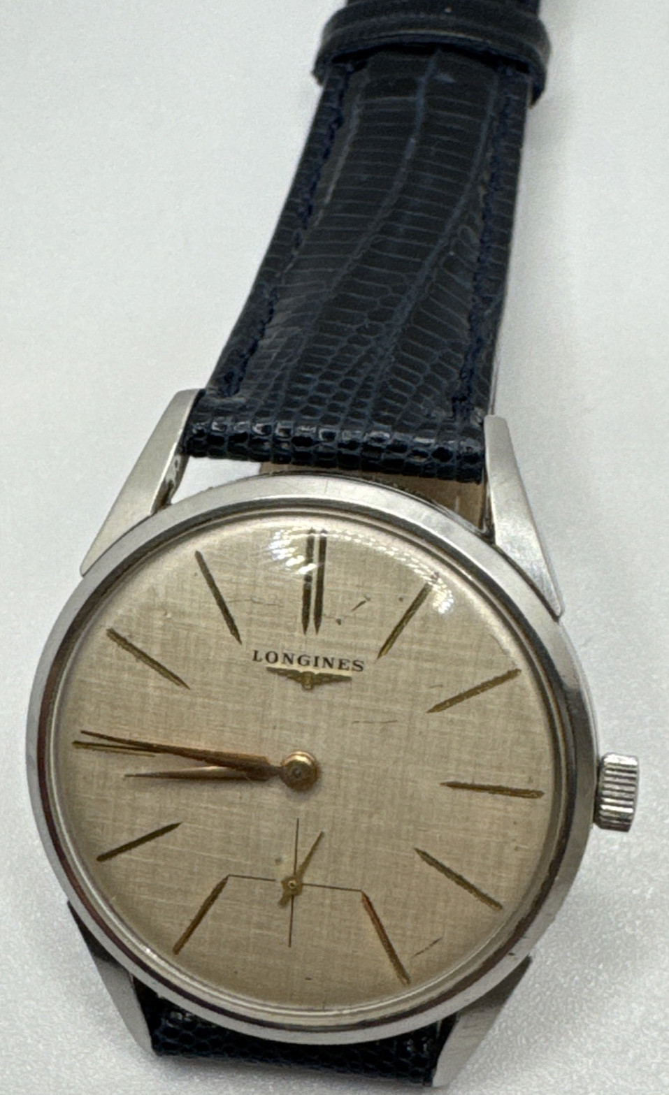 Longines Vintage 12.68Z Caliber Overhauled 35mm Tapestry Dial Swiss Made