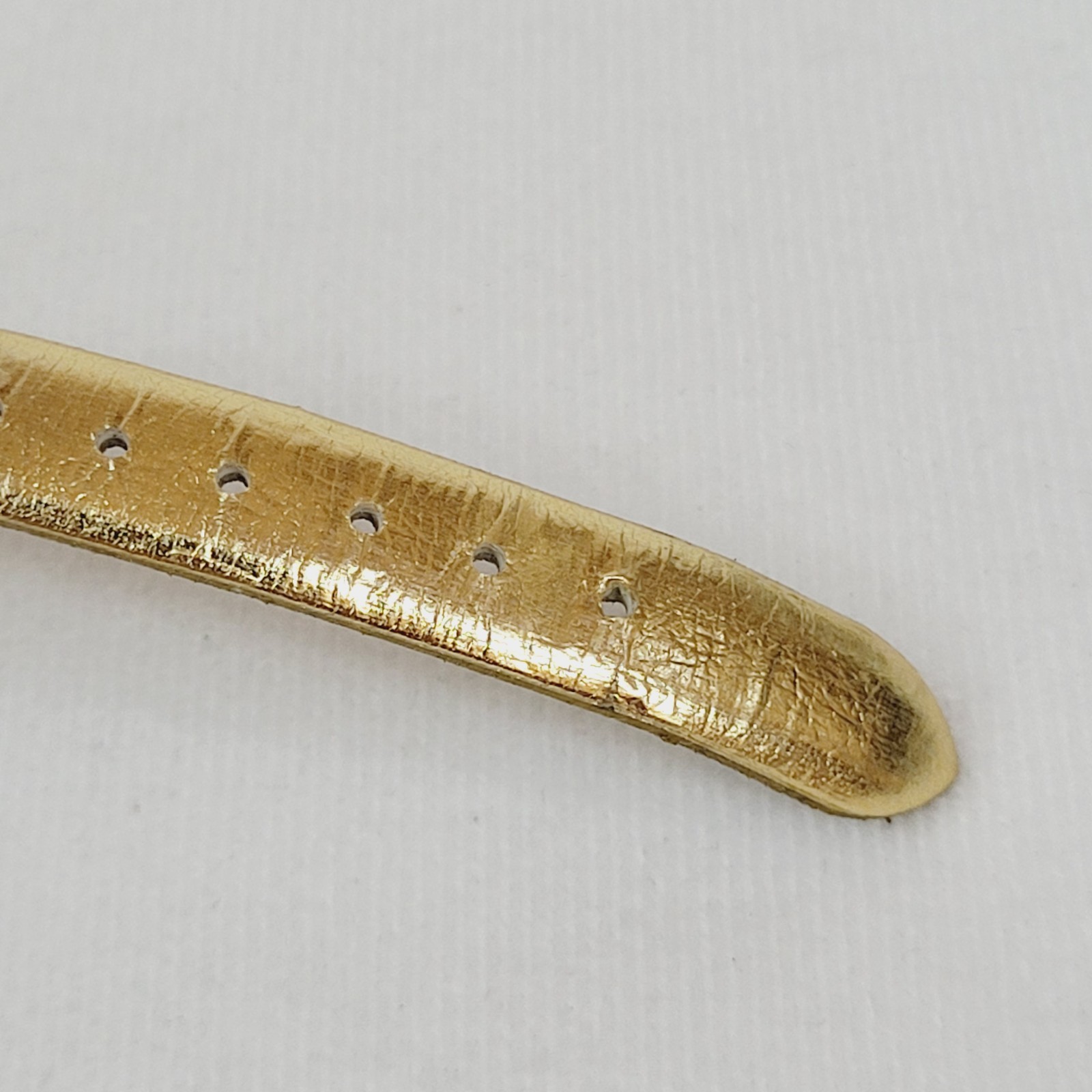 Vintage Elizabeth Taylor Rhinestone Encrusted Watch Gold Tone Band Working READ