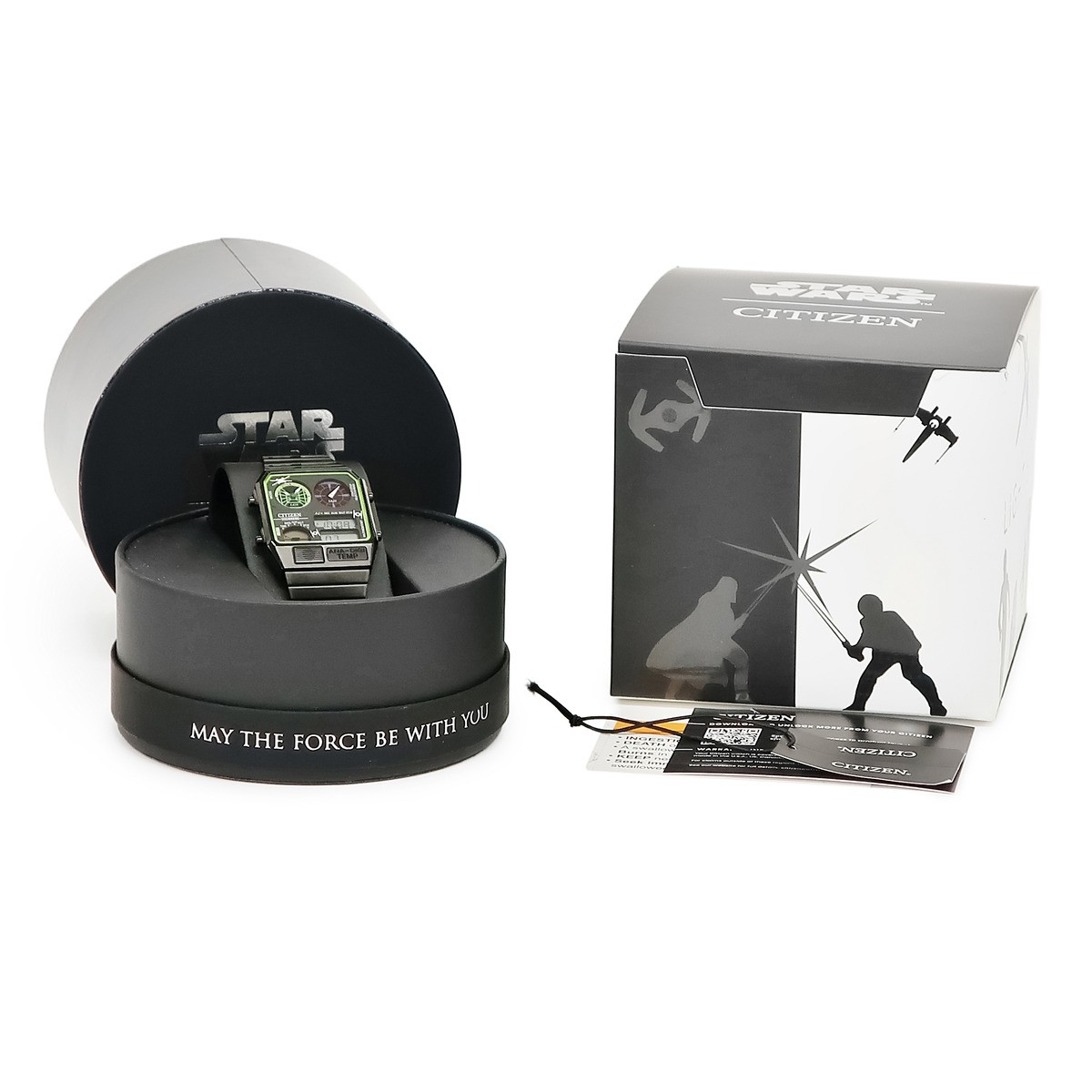 Citizen Ana Digi Temp Trench Run JG2109 50W Star Wars Collaboration Day Date Qua
