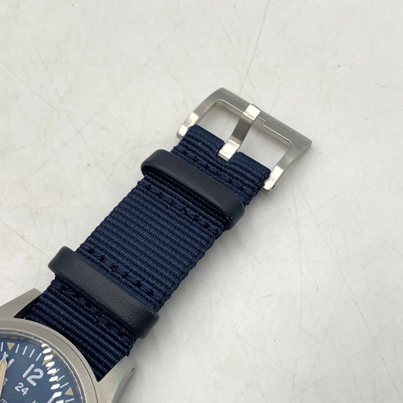 Hamilton Khaki Field Mechanical Navy H694390 42mm Manual Wind Mens Watch