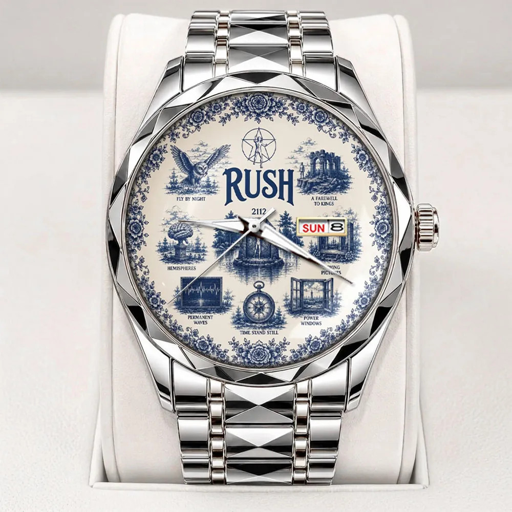 Rush Alloy Luxury Quartz Watch