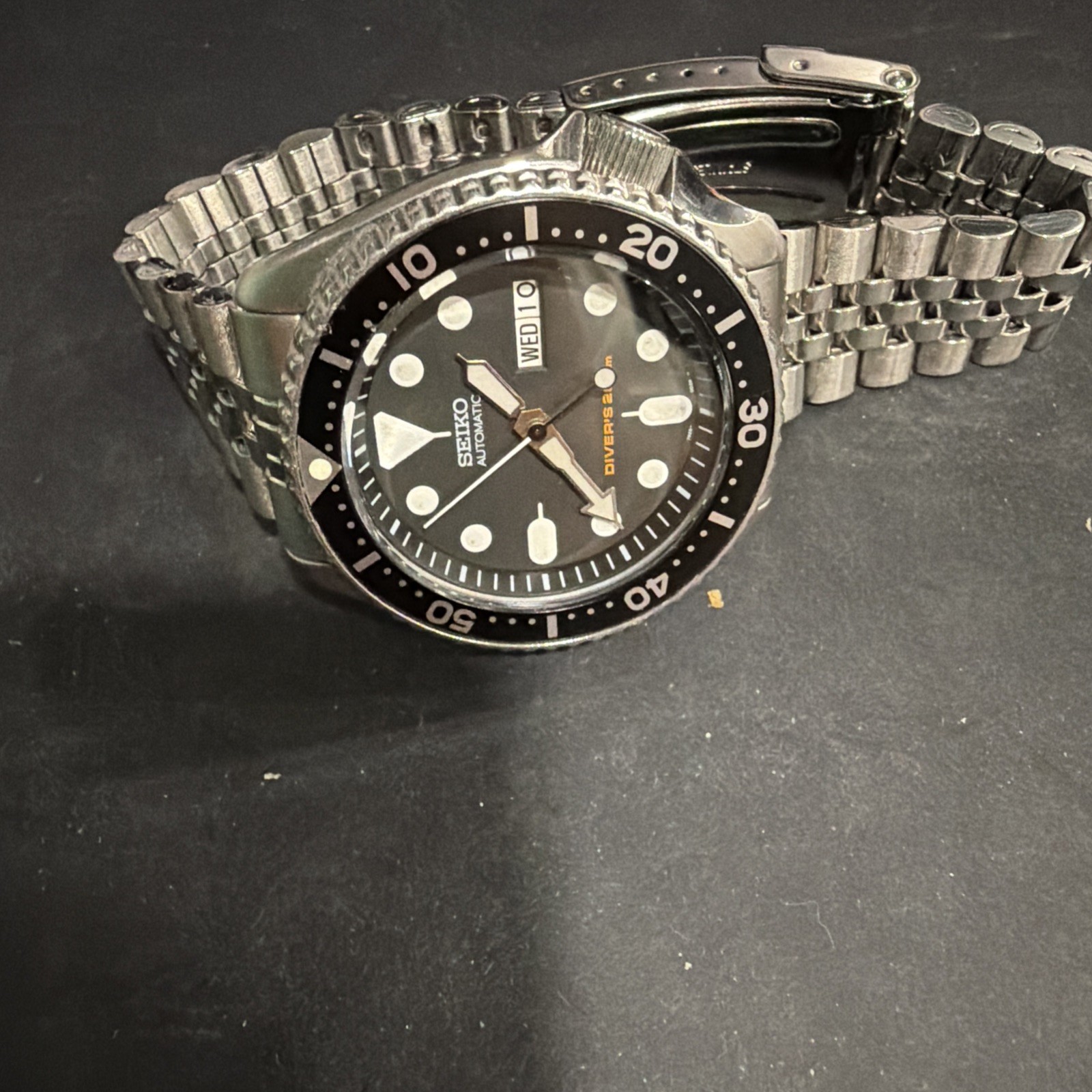 SEIKO SCUBA DIVERS SKX007 DAY/DATE AUTO MENS WATCH 7S26-0020