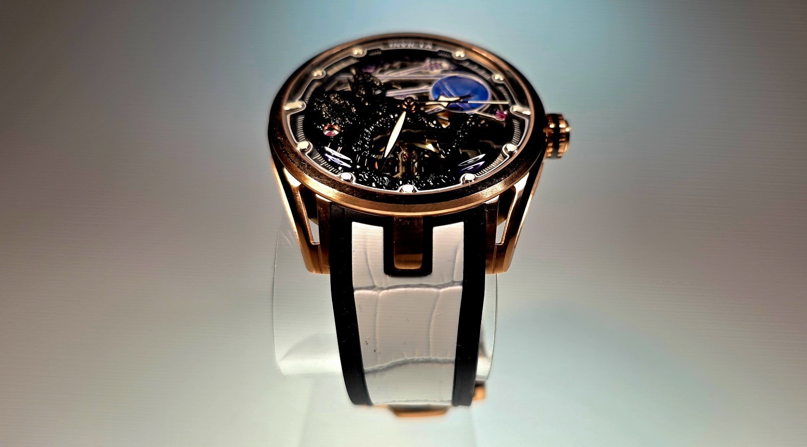 NEW Invicta Celestial Naosia Automatic Men Watch Skeleton Dial 45mm Model 70089