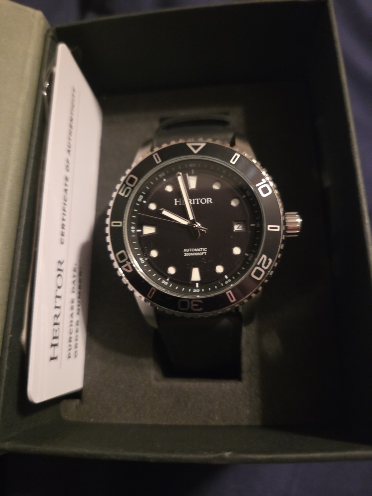 HERITOR Automatic Men’s Watch