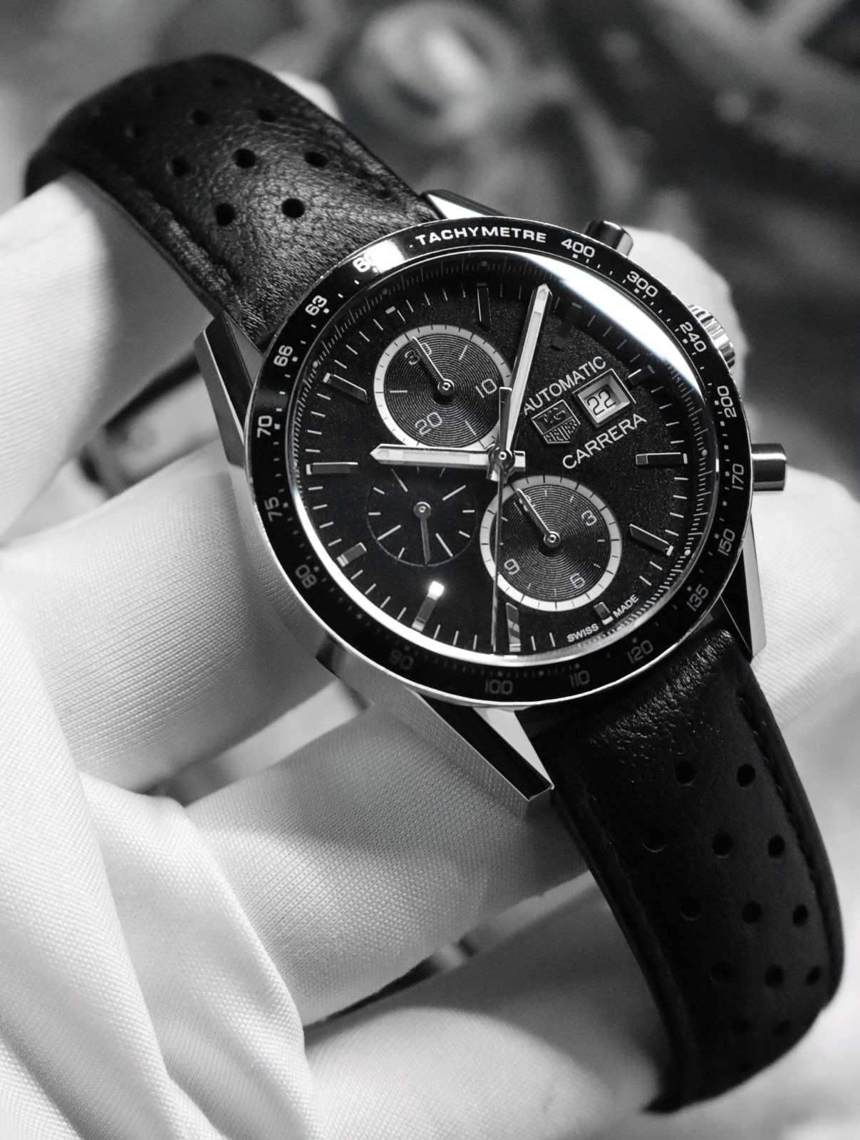 TAG Heuer Carrera Chronograph Automatic Watch 41mm – CV201AL.FC6357