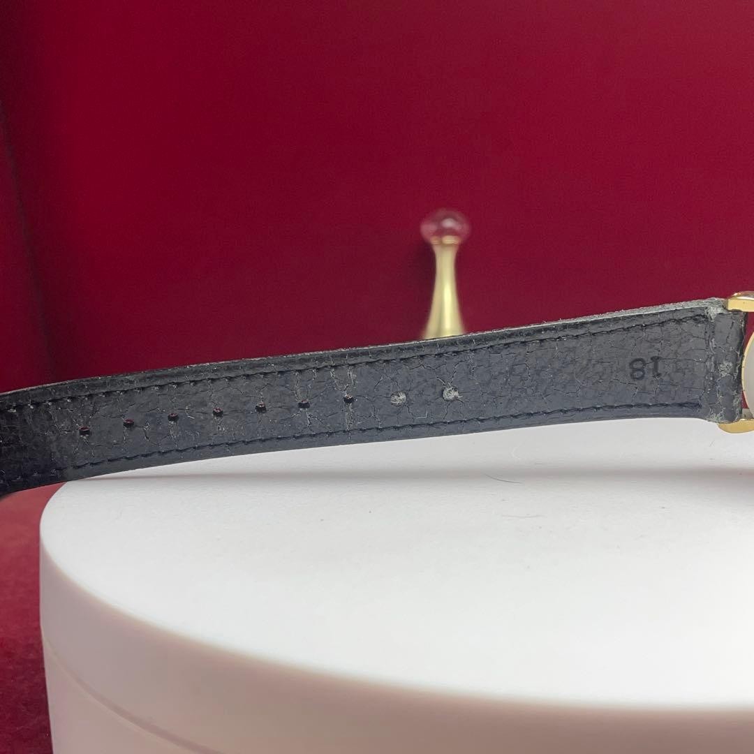 Battery replaced / Made in Japan CITIZEN VEGA Quartz Black Dial