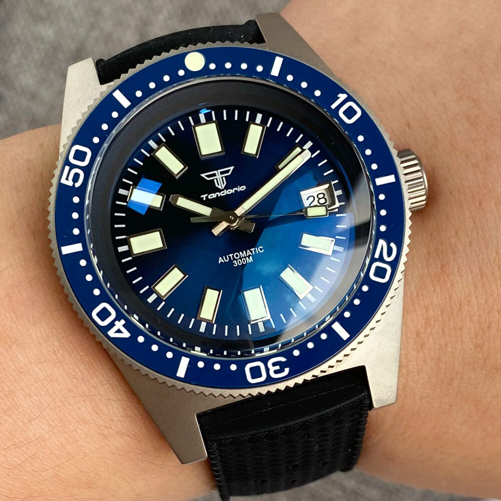 30ATM Titanium 41mm AR Domed Sapphire Japan NH35A PT5000 Automatic Men’s Watch