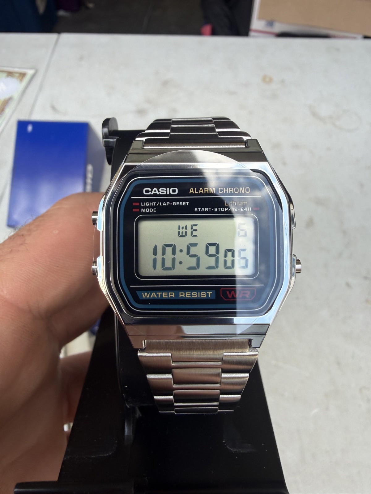 NEW Casio Men’s Vintage A158WA-1 Water Resistant Digital Watch YT20