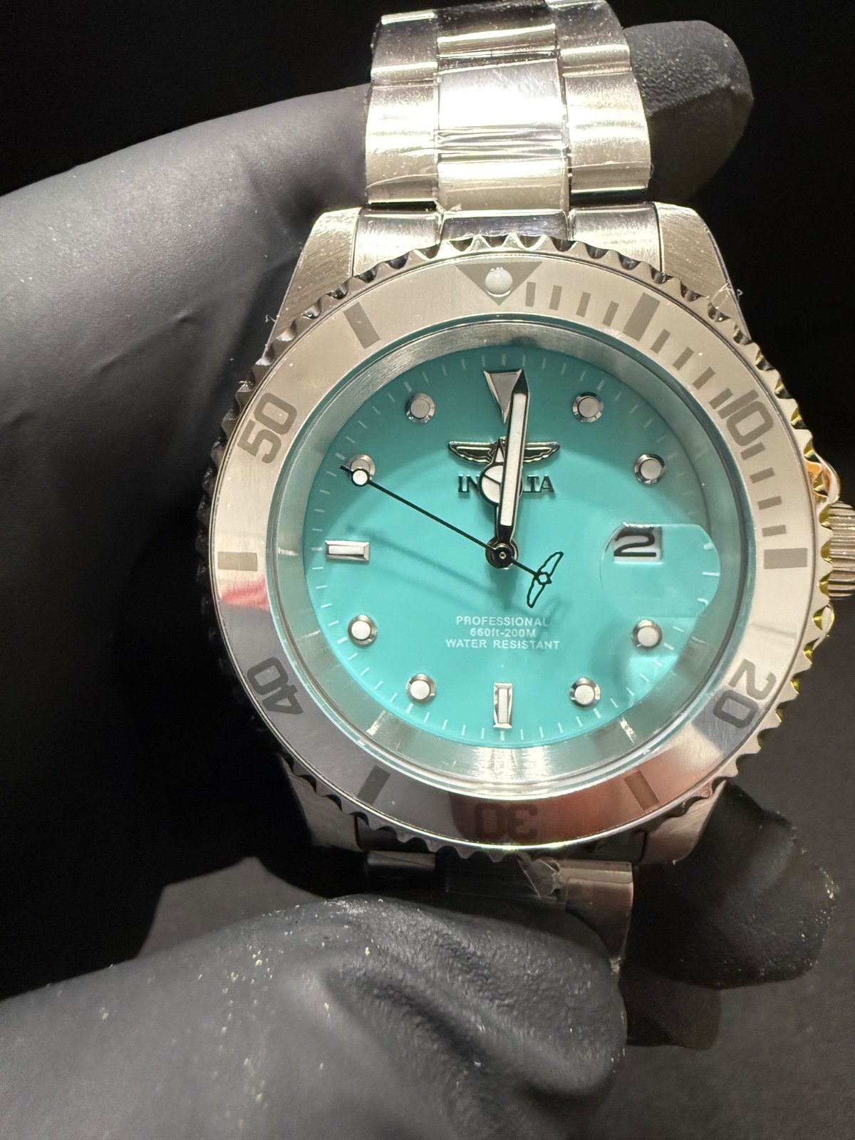 Invicta Pro Diver Aurenova Men’s Watch – 40mm. Steel (50957)