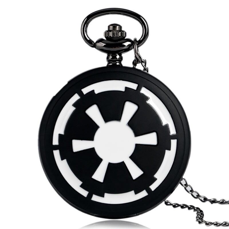 Steampunk Quartz Analog Pocket Watch with Necklace Chain for Friends Xmas Gifts