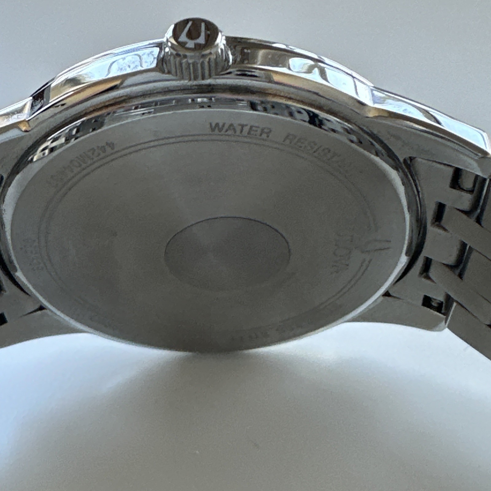 Bulova Sutton Men’s Quartz Silver Date Display Blue Dial Watch 40mm 96B338