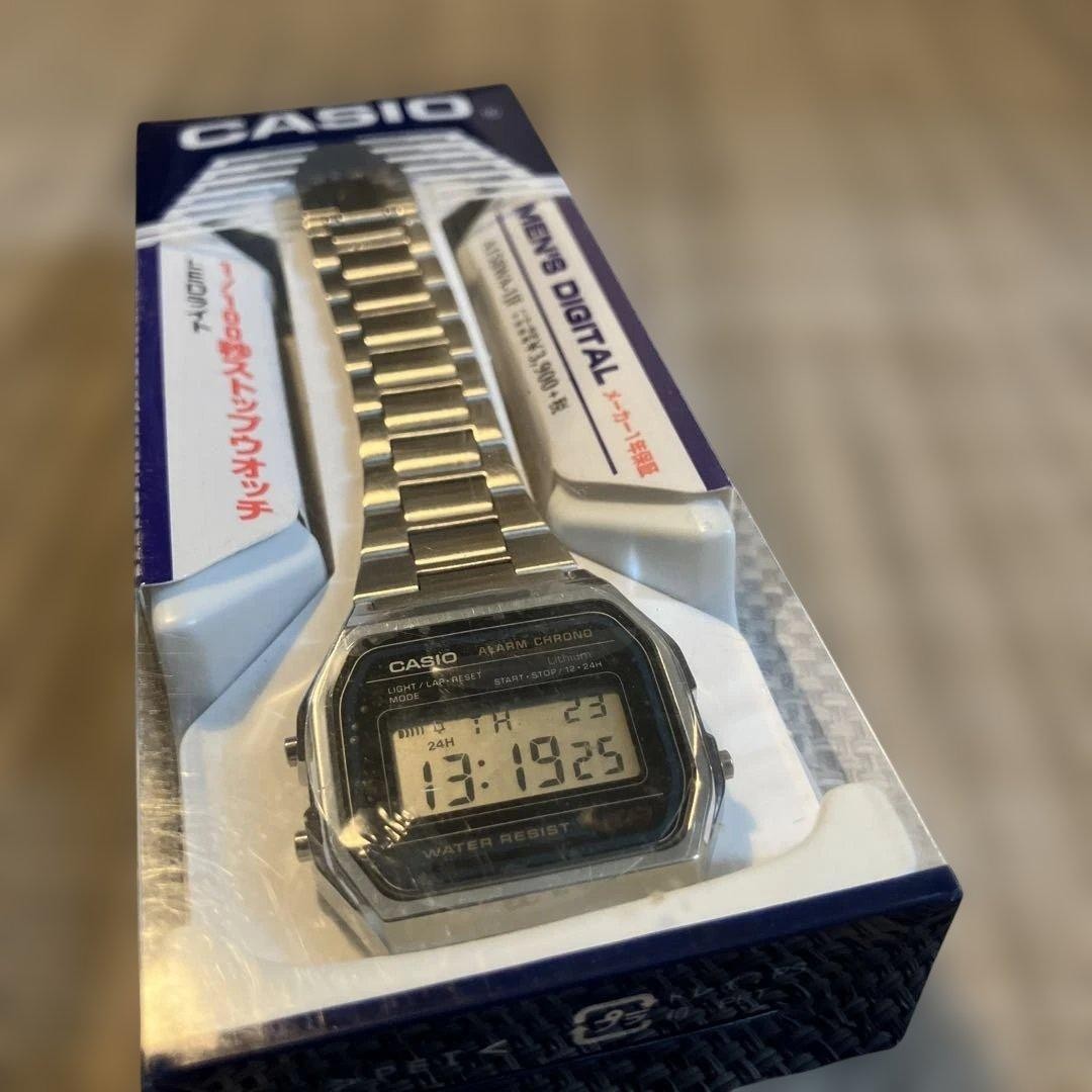 CASIO A158WA-1JF Digital Watch (Main Unit)