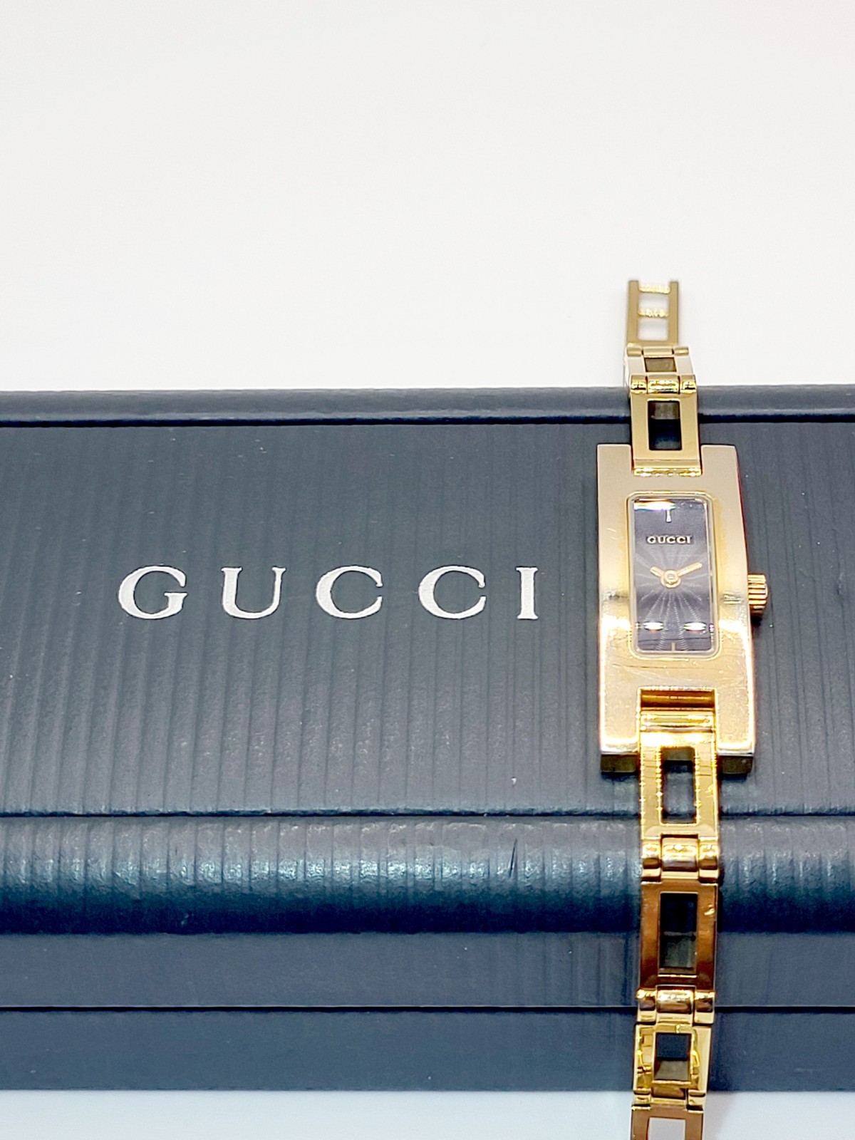 Swiss [WORKS] GUCCI Tank S.Steel Quartz Watch Bracelet