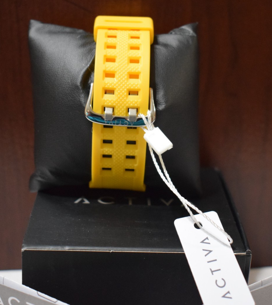Activa X Invicta Digital 53mm Men’s Watch ACW8045-004 Water Resist Yellow NIB