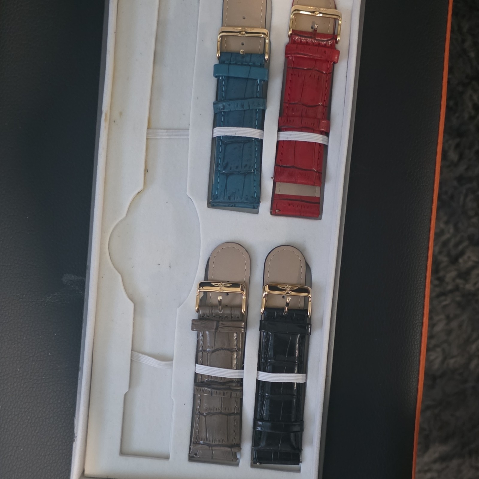 Invicta Men’s Quartz Chronograph Tachymeter Wristwatch Lot of 4 Mixed Bands