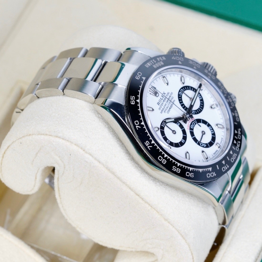 Rolex Daytona 116500LN PANDA White Dial Black Sub Dials Stainless Steel 40mm