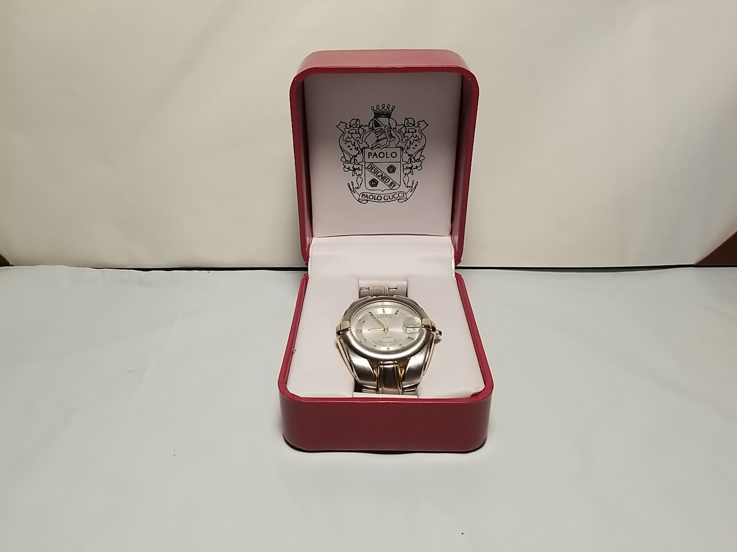 Paolo Gucci PG501tw Man Analog Watch*new Battery *