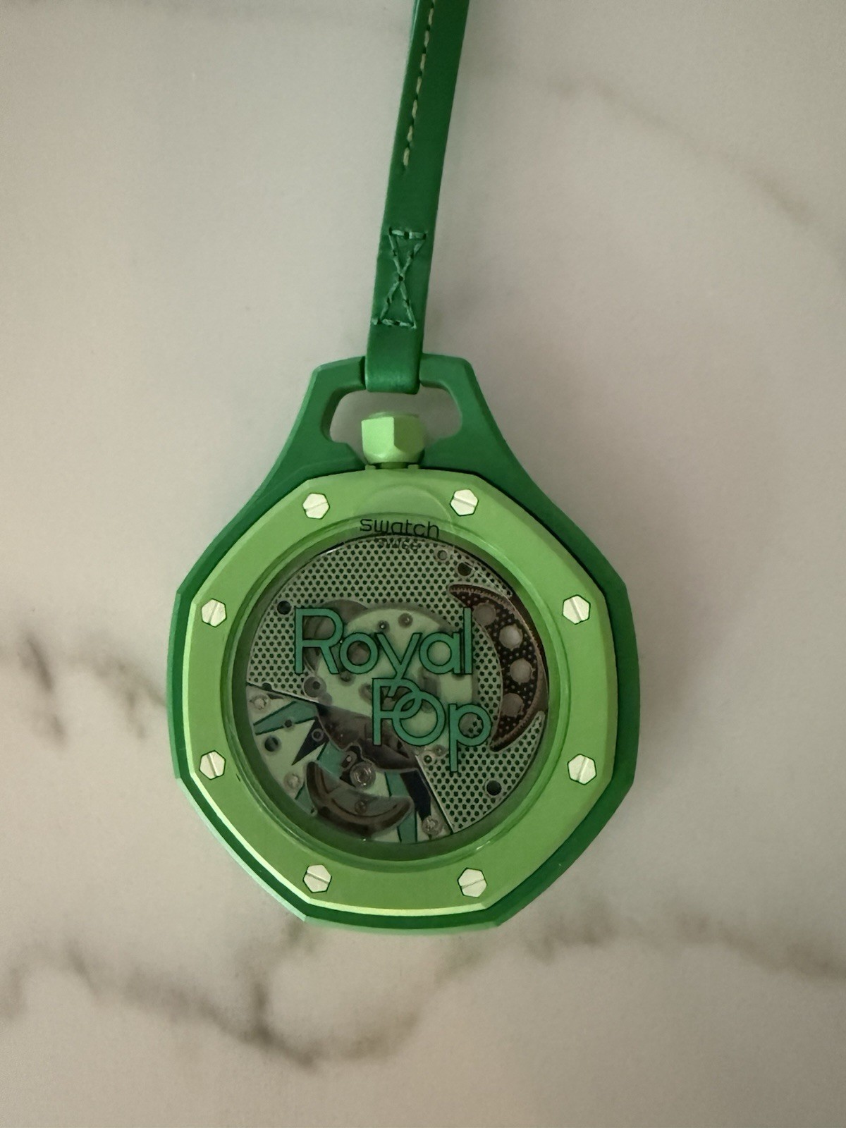 Audemars Piguet (AP) X Swatch Royal Pop Green Eight. Brand New in Box w/ Receipt
