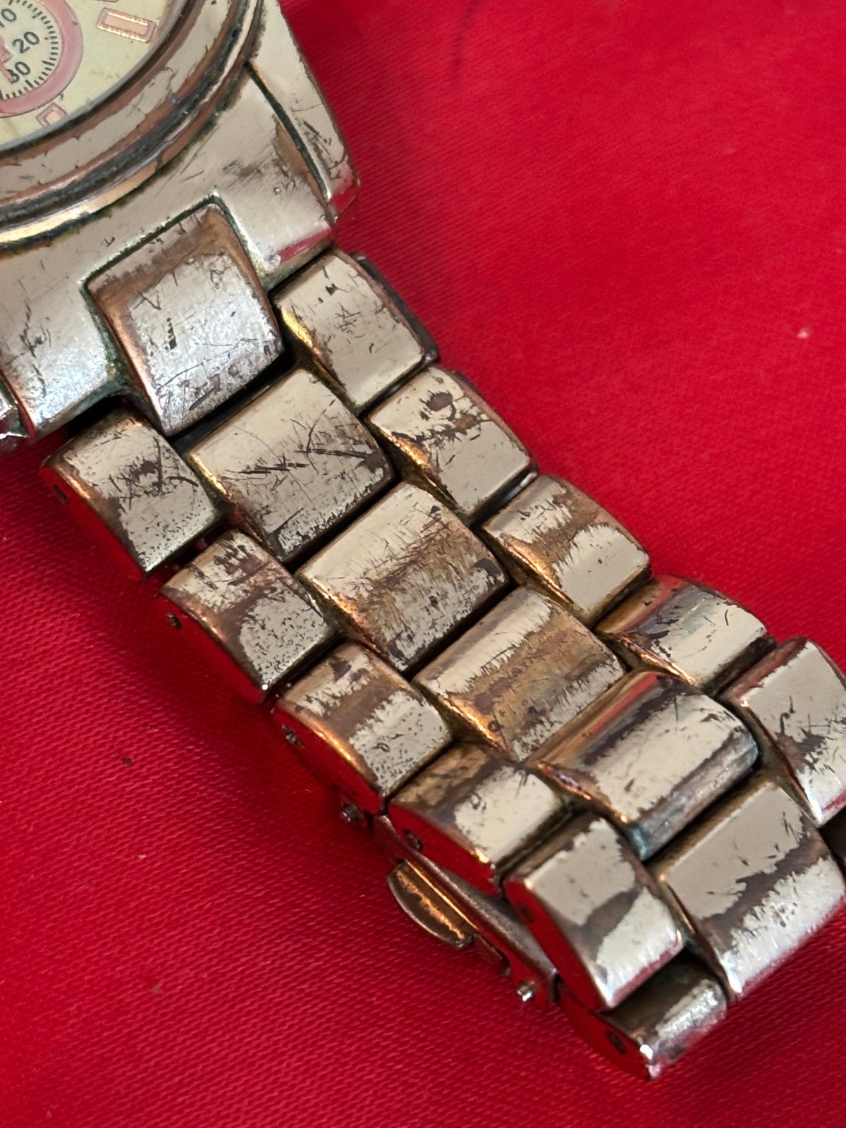 Michael Kors Men’s Watch MK-5076 GOLD Color 10 atm 100 m # 251004 New Battery