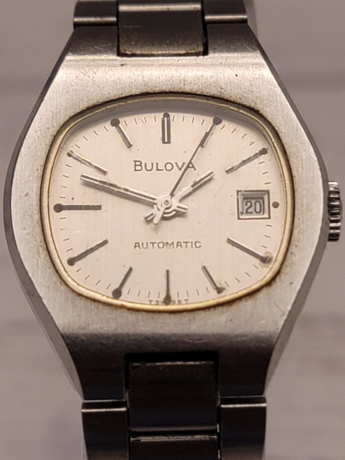 Bulova 346852 Women’s Automatic 26mm Watch, VINTAGE.