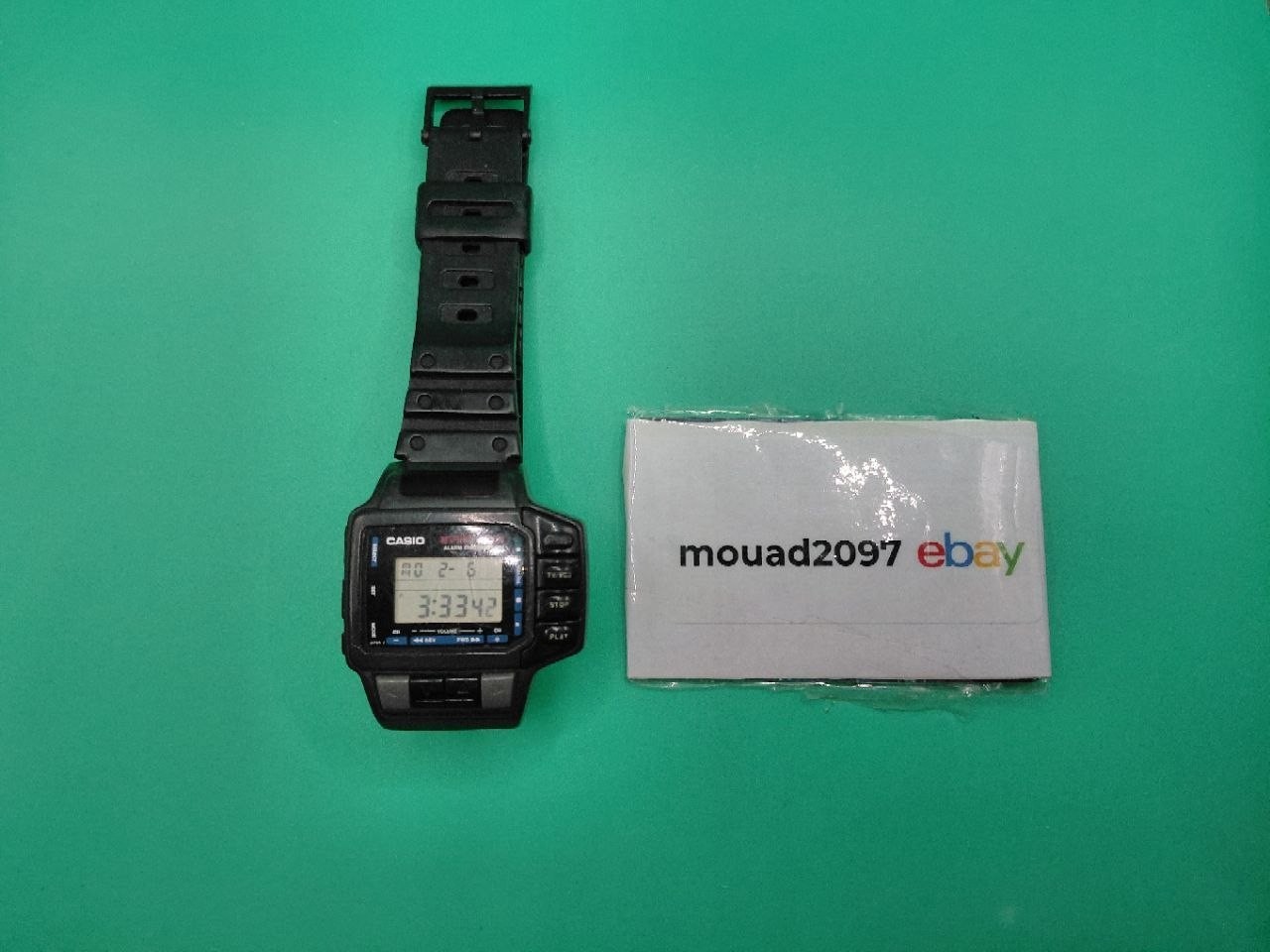 intage Casio CMD-10 Remote Control Watch Mod 1028 Retro 90s Digital Watch