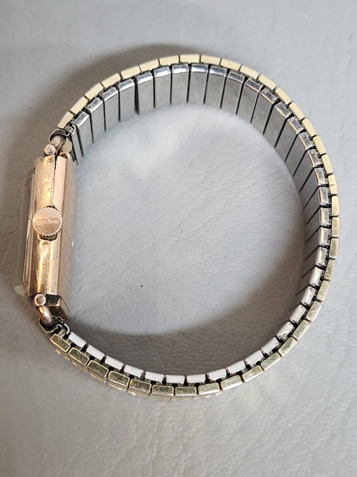 (For Parts Not Working) – Bulova 14k Gold Filled Art Deco
