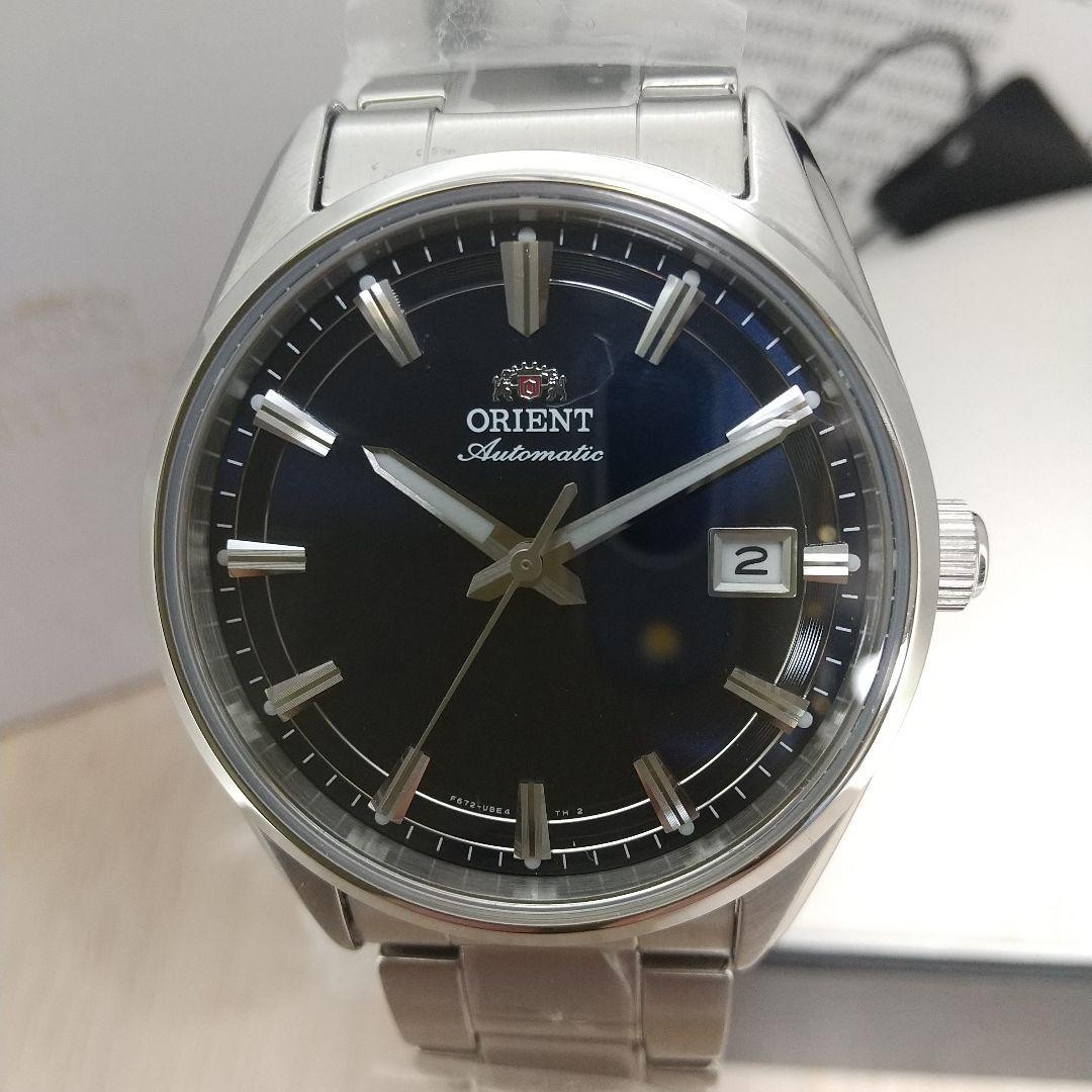 Orient Automatic F672-UBL0 See-Through Back Unused Men’s Watch with Box Tags