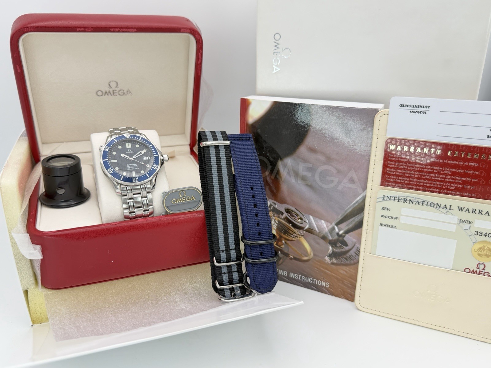 Ω OMEGA Automatic Seamaster Professional 41mm BlueWave 2531.8000 JamesBond