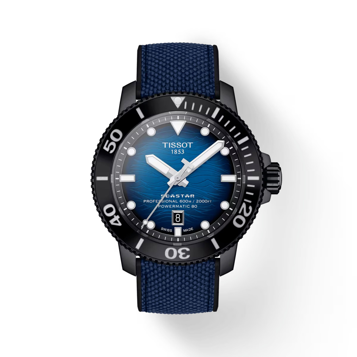 Tissot Seastar 2000 Professional Powermatic 80 46 MM Watch T120.607.37.041.00