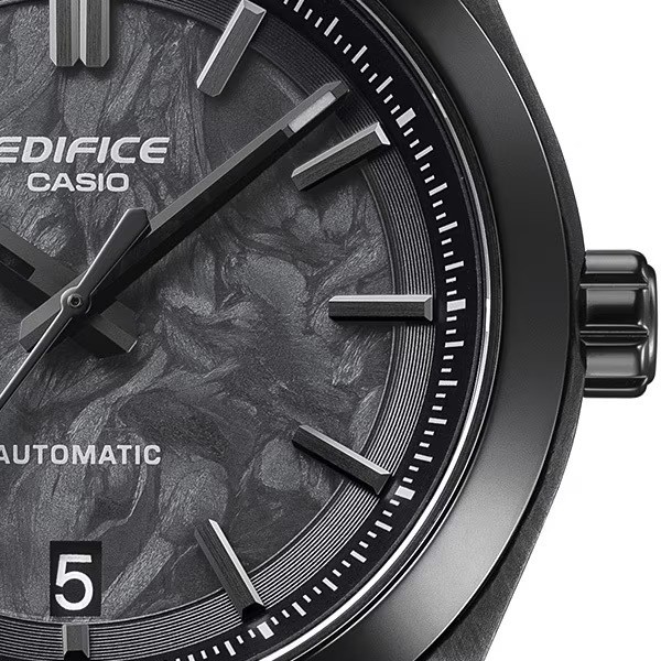 Casio Edifice EFK-100XPB-1AJF Automatic Men’s Watch Black Carbon Dial Japan