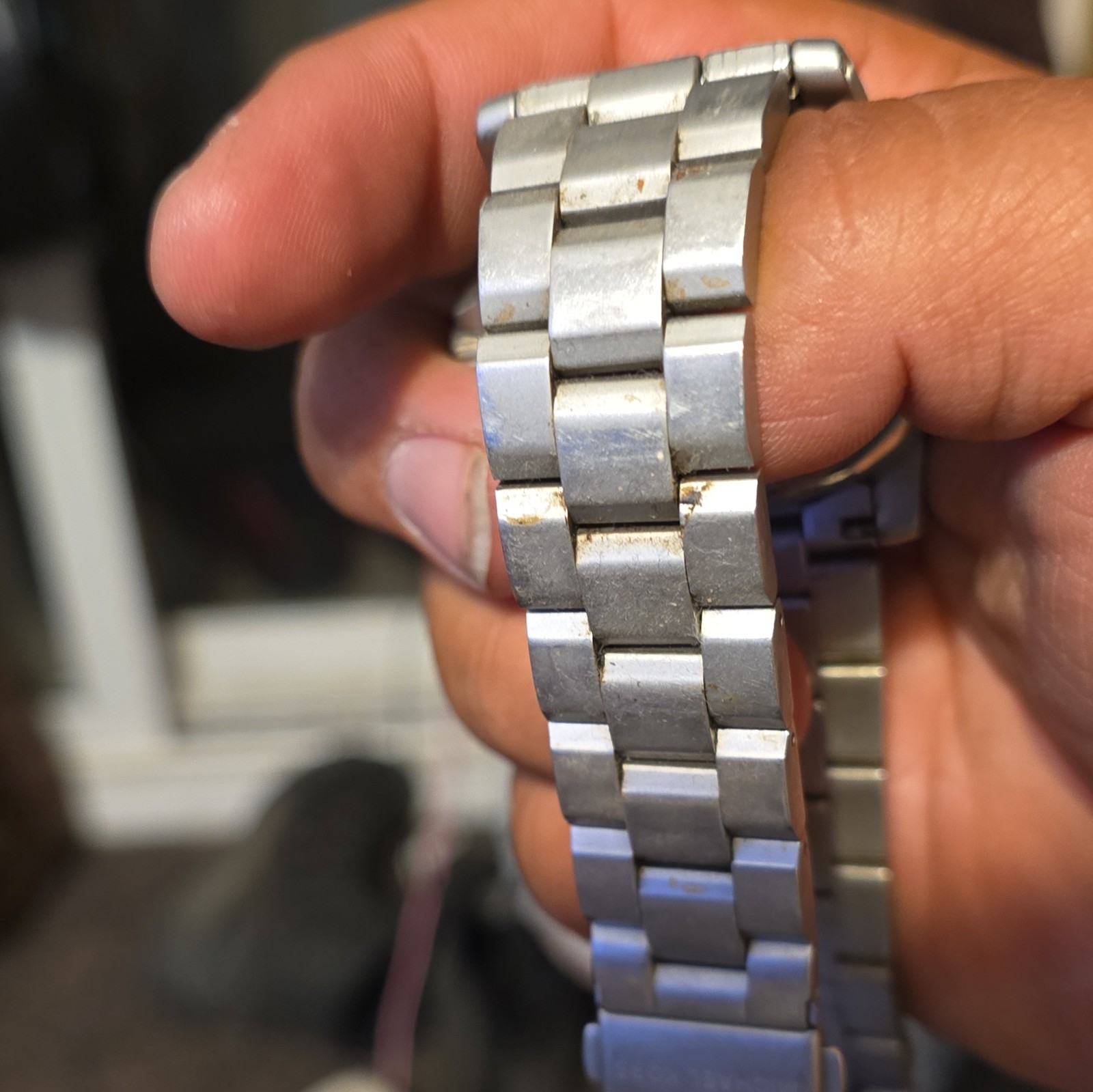 Michael Kors Men’s Quartz Watch Black Dial Silver SS Bracelet 100m Date