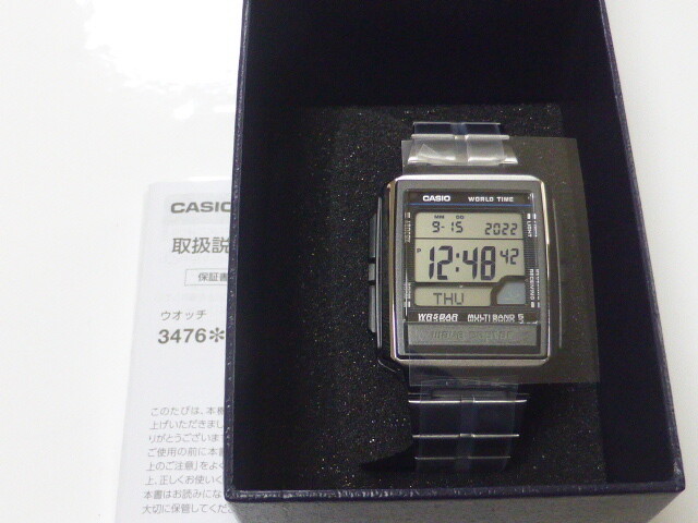 CASIO WAVE CEPTOR WV-59RD-1AJF Men’s Watch Super Illuminator New in Box